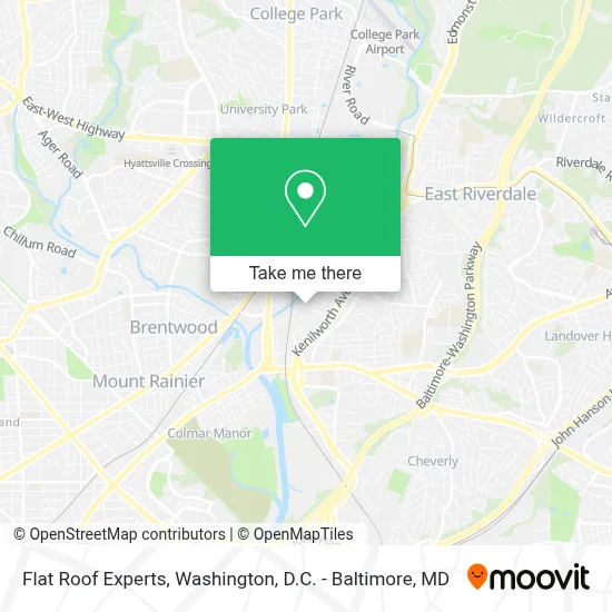 Flat Roof Experts map