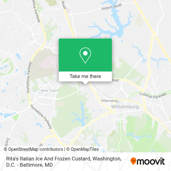 Rita's Italian Ice And Frozen Custard map