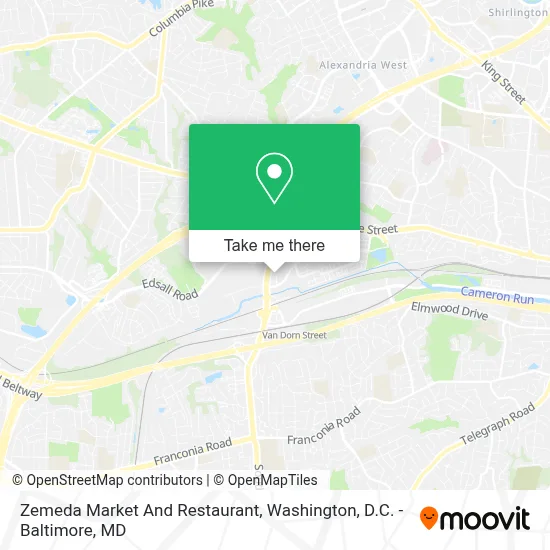 Zemeda Market And Restaurant map