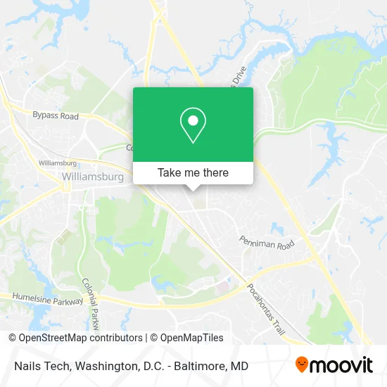 Nails Tech map
