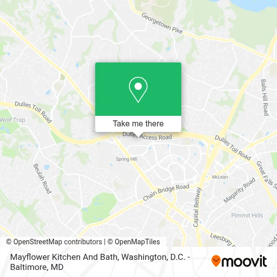 Mayflower Kitchen And Bath map