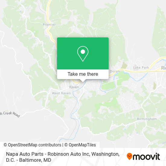 Napa Auto Parts - Robinson Auto Inc map