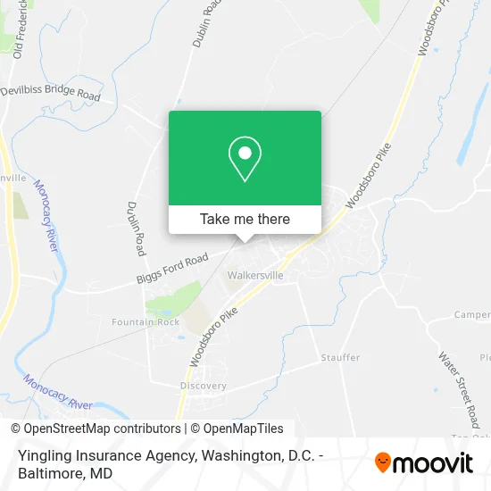 Yingling Insurance Agency map