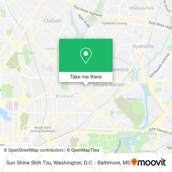 Sun Shine Shih Tzu map