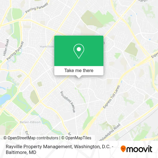 Rayville Property Management map