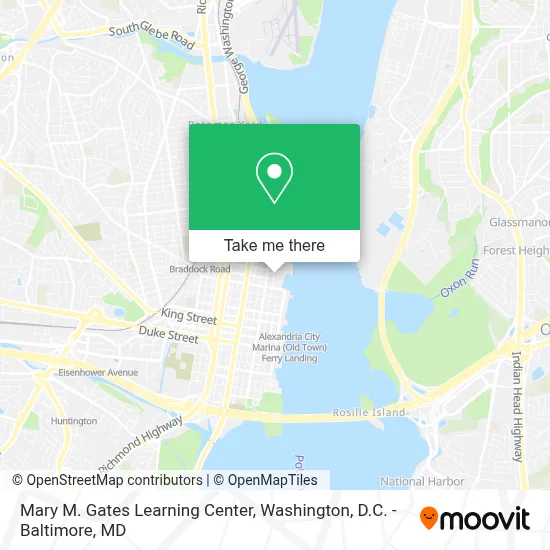 Mary M. Gates Learning Center map