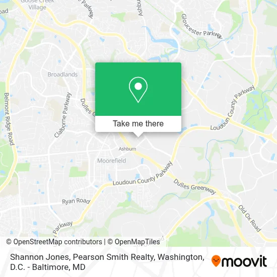 Shannon Jones, Pearson Smith Realty map