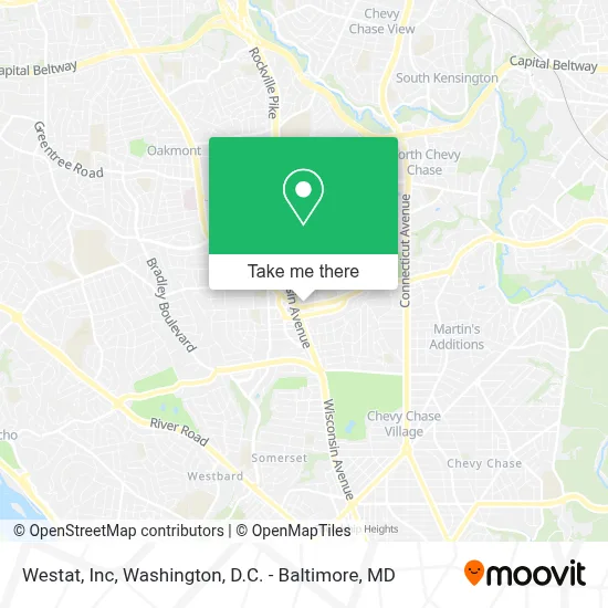 Westat, Inc map