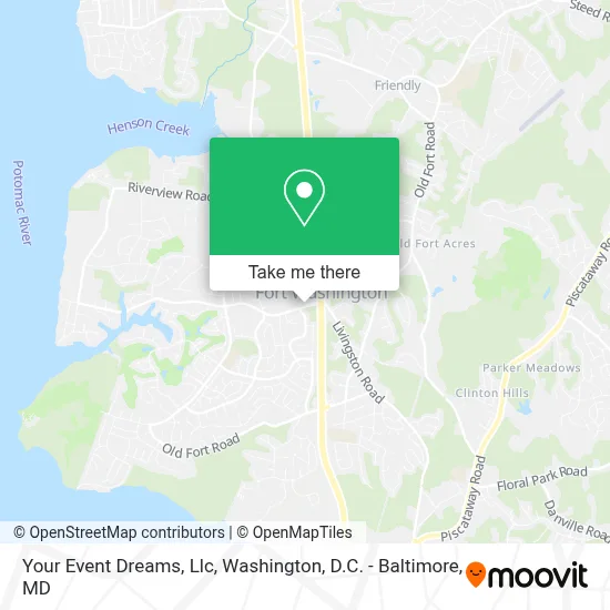 Your Event Dreams, Llc map