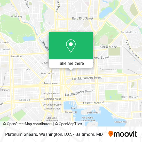 Platinum Shears map