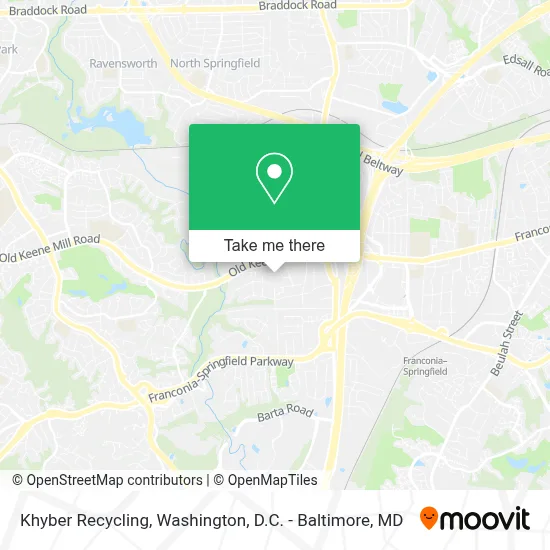 Khyber Recycling map