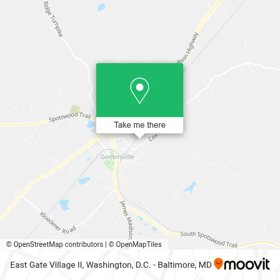 East Gate Village II map