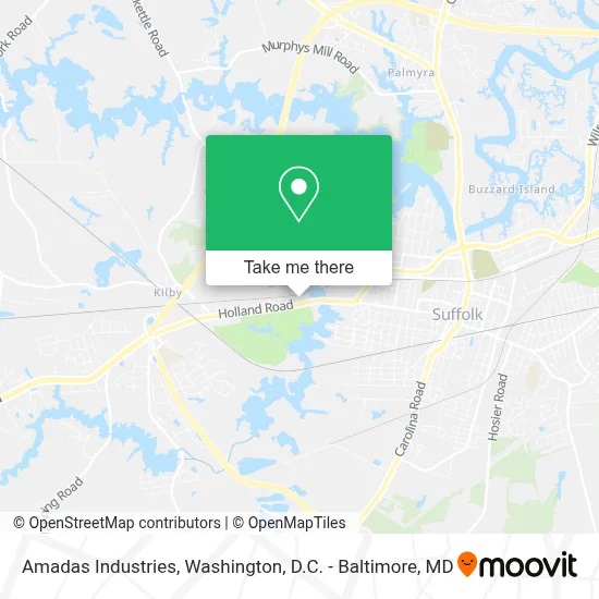 Amadas Industries map