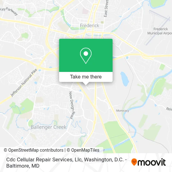 Cdc Cellular Repair Services, Llc map