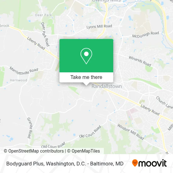 Bodyguard Plus map