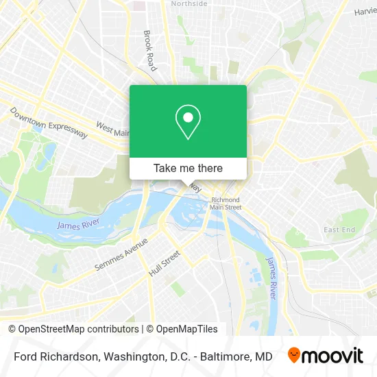 Ford Richardson map