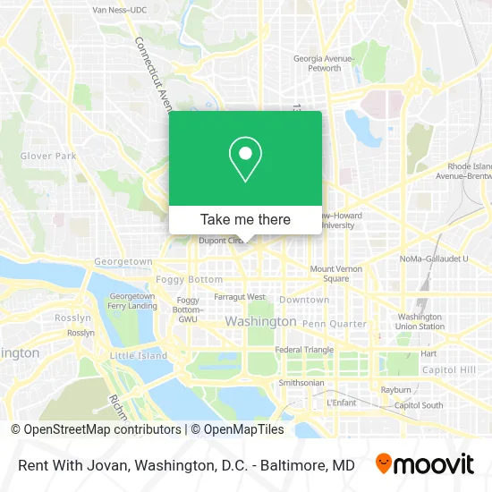 Rent With Jovan map