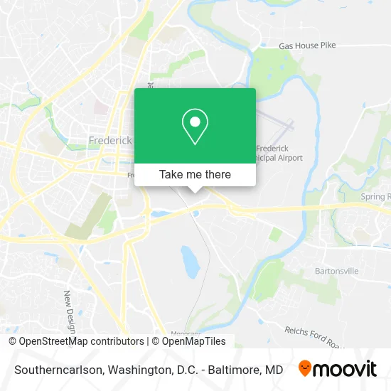 Southerncarlson map