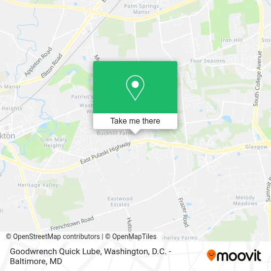 Goodwrench Quick Lube map