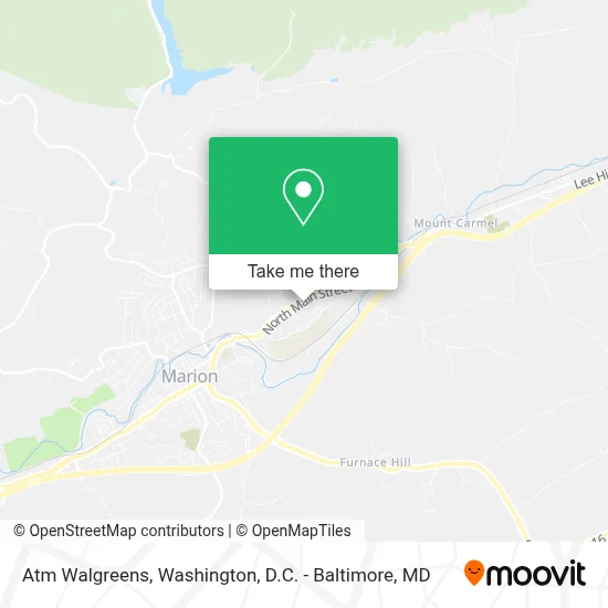 Atm Walgreens map