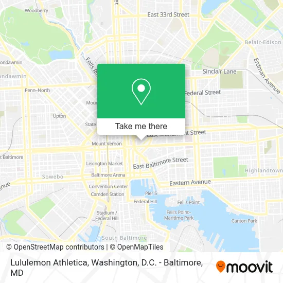 Lululemon Athletica map