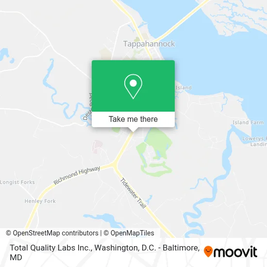 Total Quality Labs Inc. map