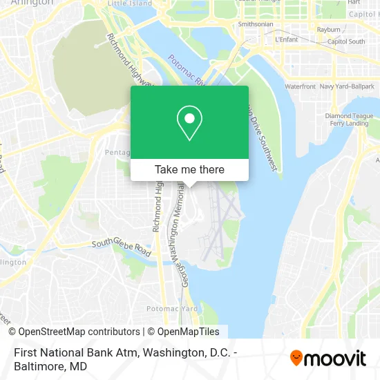 First National Bank Atm map