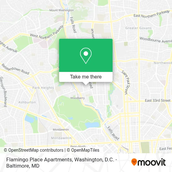 Flamingo Place Apartments map