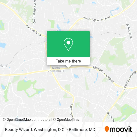 Beauty Wizard map