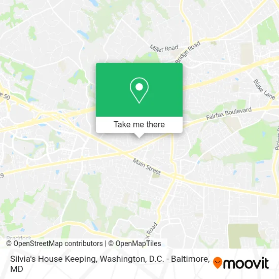 Silvia's House Keeping map