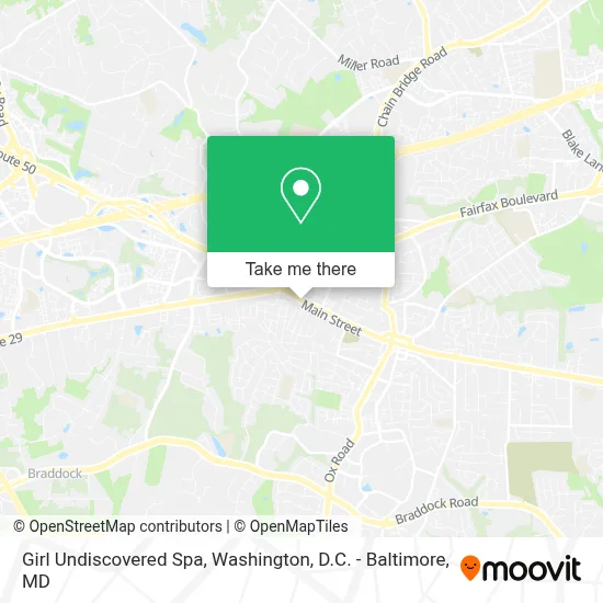 Girl Undiscovered Spa map