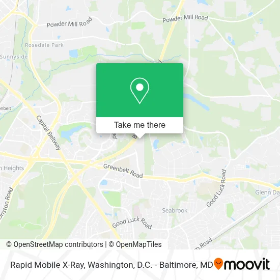 Rapid Mobile X-Ray map