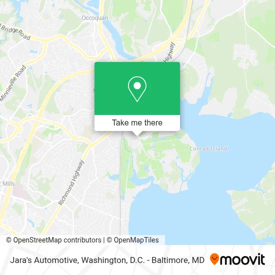 Jara's Automotive map