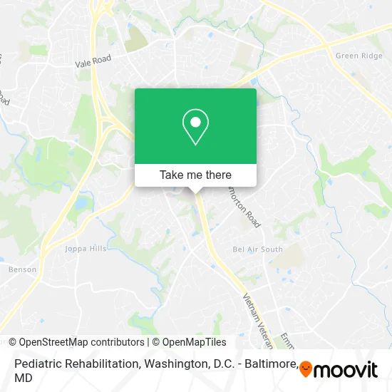 Pediatric Rehabilitation map