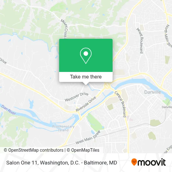 Salon One 11 map