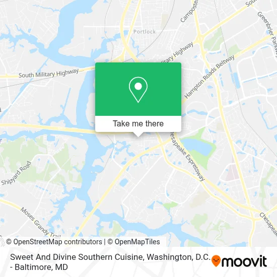Sweet And Divine Southern Cuisine map
