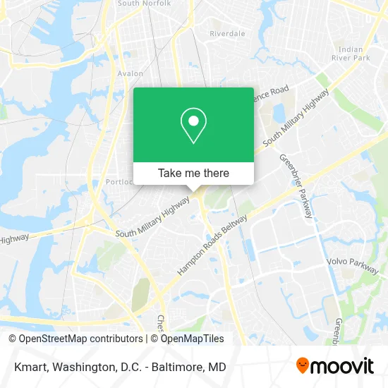 Kmart map