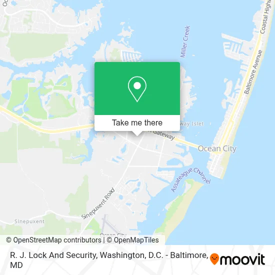 R. J. Lock And Security map