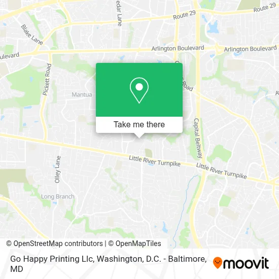 Go Happy Printing Llc map