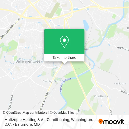 Holtzople Heating & Air Conditioning map