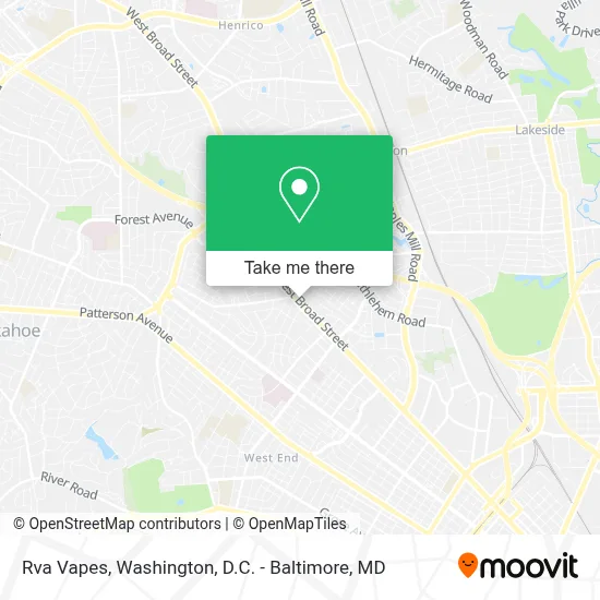 Rva Vapes map