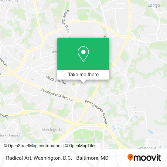 Radical Art map