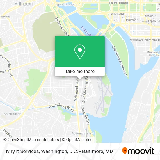 Iviry It Services map