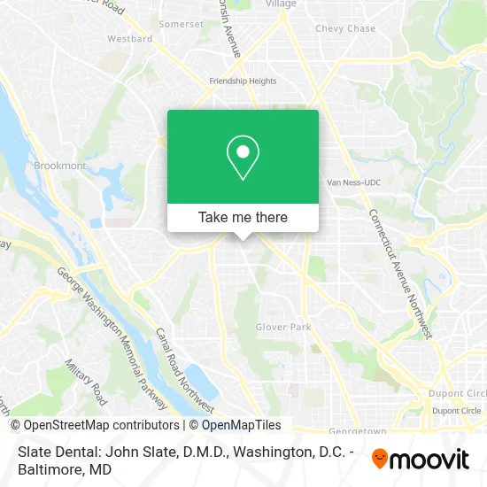 Slate Dental: John Slate, D.M.D. map