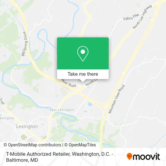 T-Mobile Authorized Retailer map