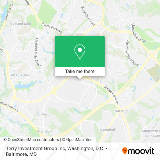 Terry Investment Group Inc map
