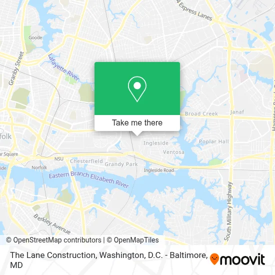 The Lane Construction map