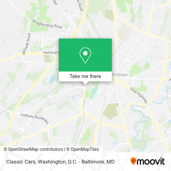 Classic Cars map