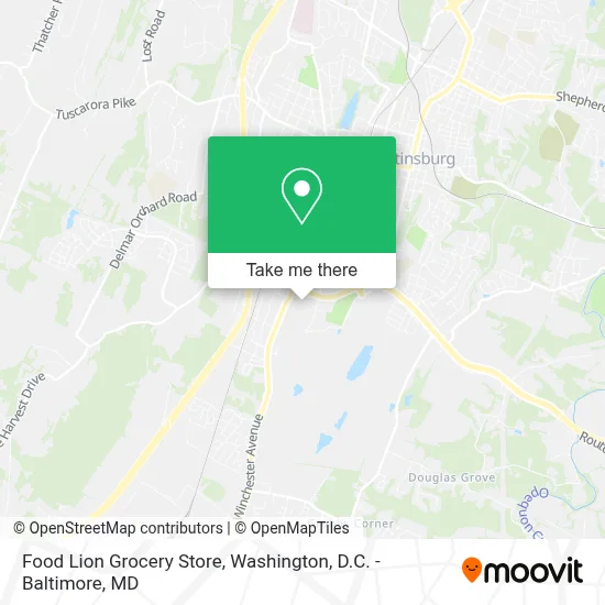 Food Lion Grocery Store map