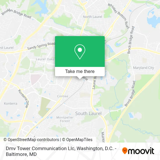 Dmv Tower Communication Llc map